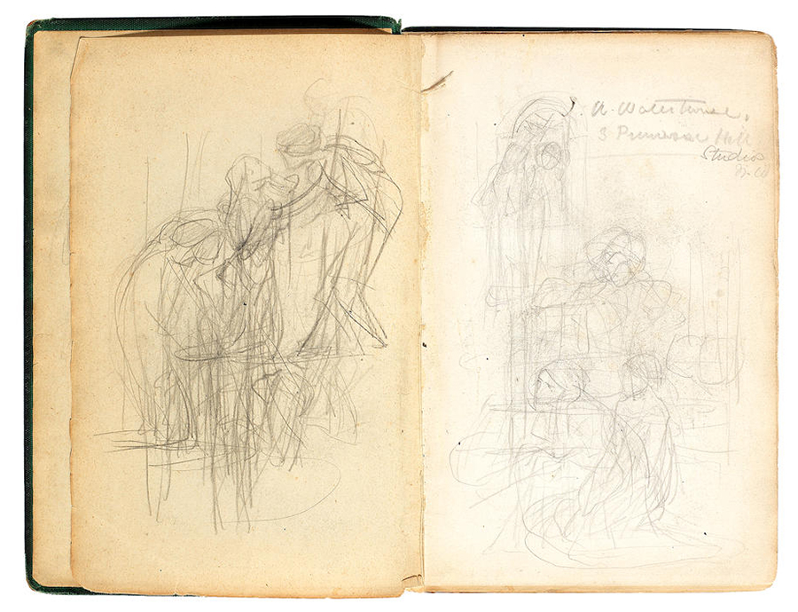 Tennyson and Shelley Illustrated Poetry Books John William Waterhouse